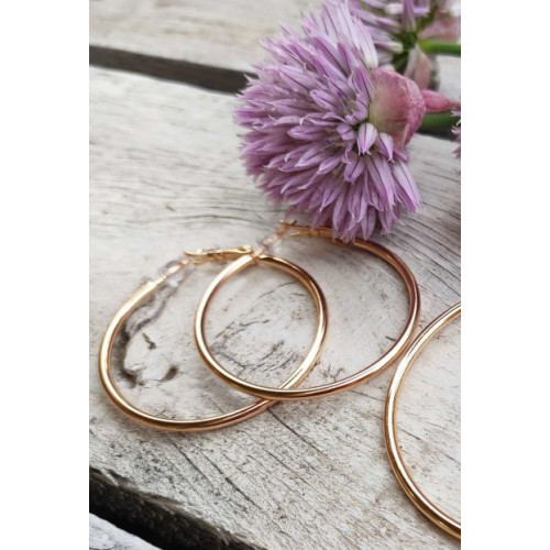 Сережки кільця 4,0см
