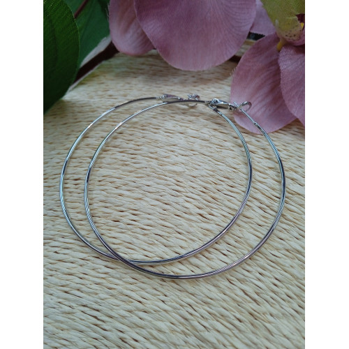 Сережки кільця 6см