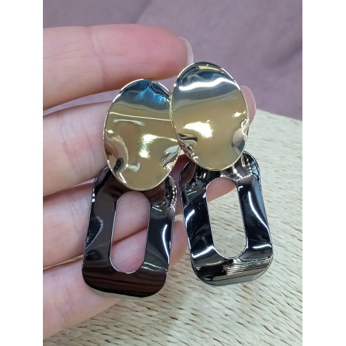 Сережки пластини