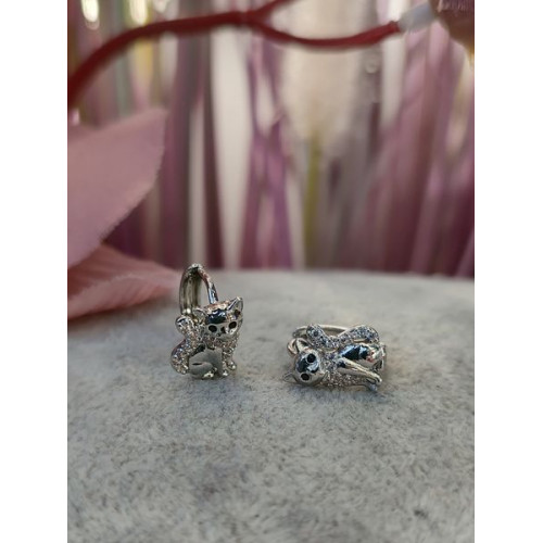 Сережки котики