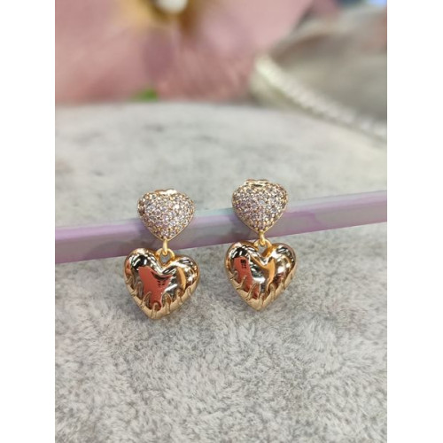 Сережки сердечка Сережки сердечка
