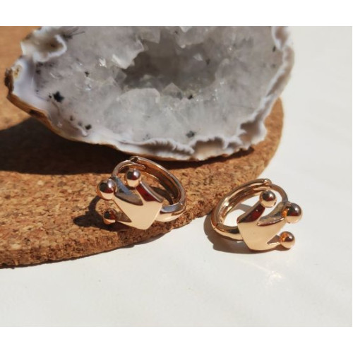 Сережки коронки