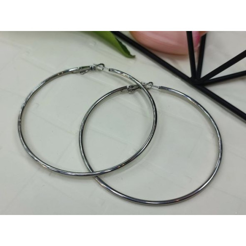 Сережки кільця сталь 6,0см
