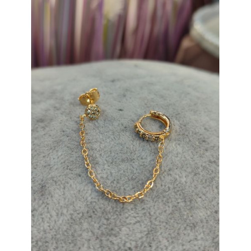 Сережка, моно, 2проколи Сережка, моно, 2проколи