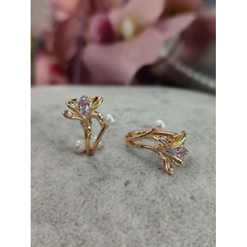 Сережки з перлинками