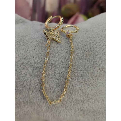 Сережки-кафи метелики Сережки-кафи метелики