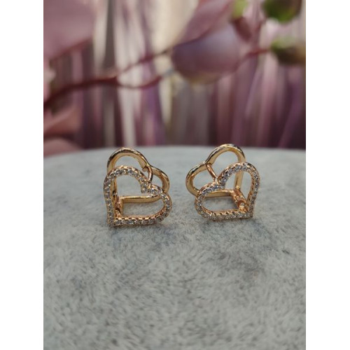 Сережки сердечка Сережки сердечка