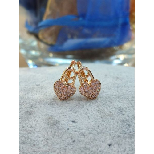 Сережки сердечка Сережки сердечка