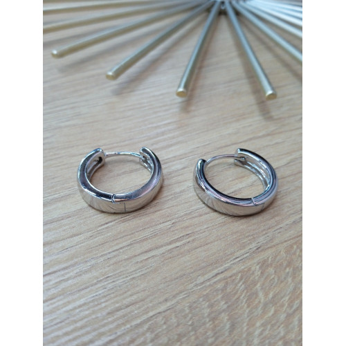 Сережки кільця 1,7см