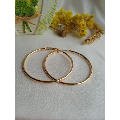 Сережки кільця 5см