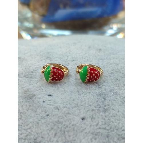 Сережки полунички