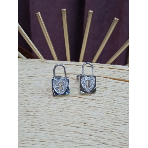 Сережки пусети сталь