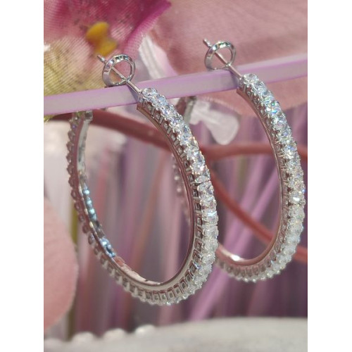 Сережки кільця 3,5см
