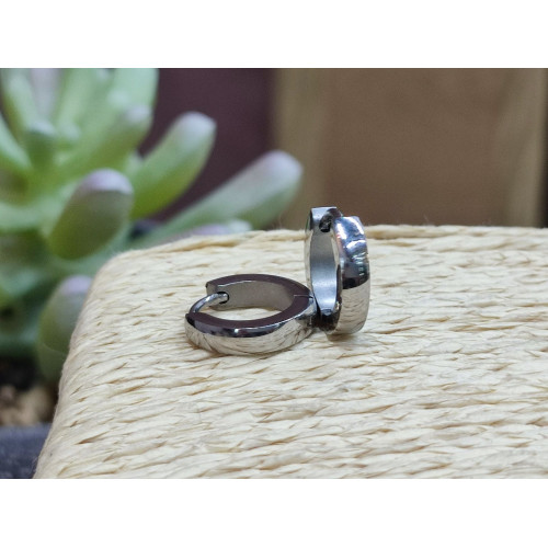 Сережки кільця сталь 1,2см