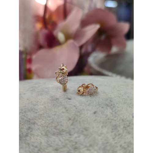 Сережки котики
