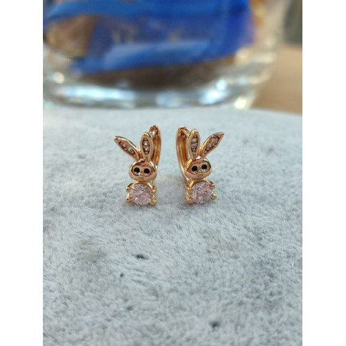 Сережки зайчики
