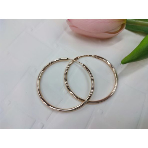 Сережки кільця 4,0см