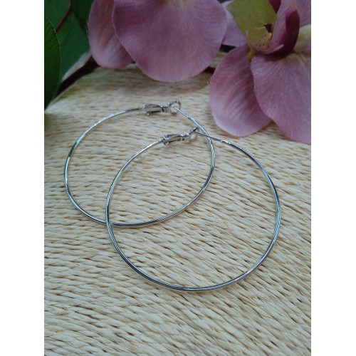 Сережки кільця 5см
