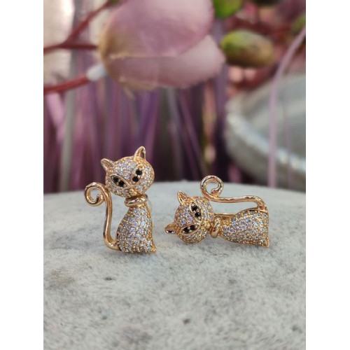 Сережки котики